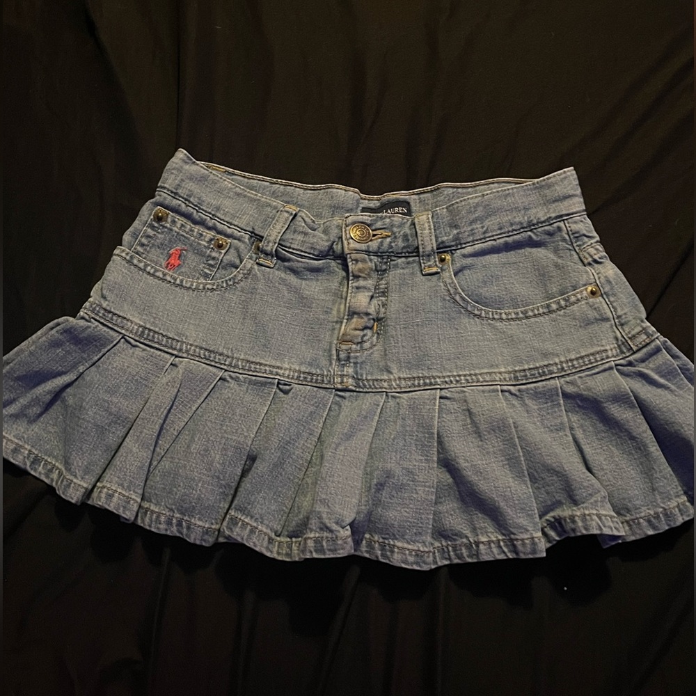 Ralph Lauren micro mini skirt
